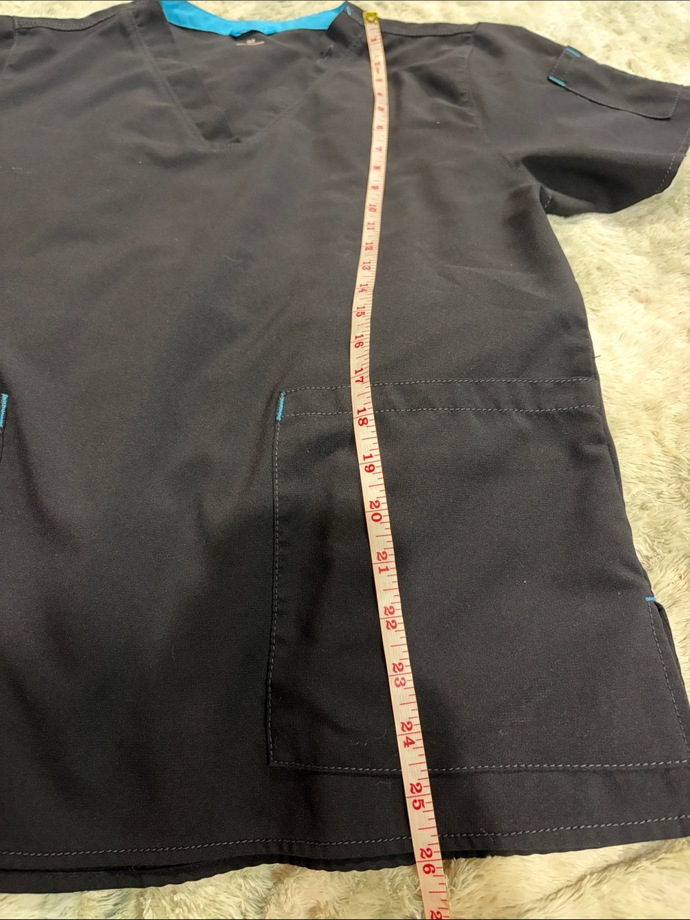 Woman’s Force Carhartt black scrub SET sz medium nurses medical hospital uniform - Picture 15 of 15